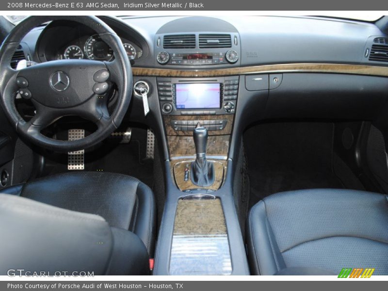 Iridium Silver Metallic / Black 2008 Mercedes-Benz E 63 AMG Sedan