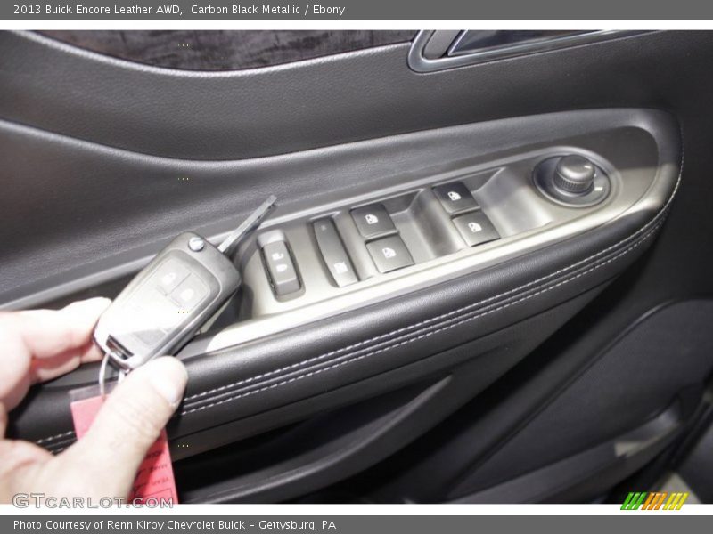 Carbon Black Metallic / Ebony 2013 Buick Encore Leather AWD