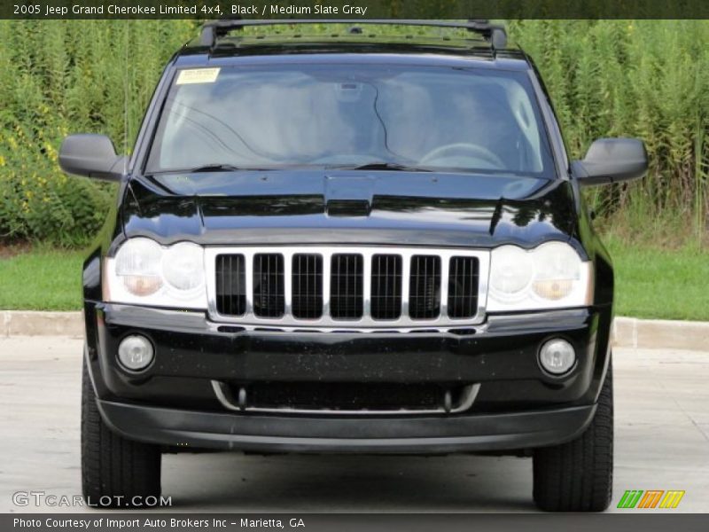 Black / Medium Slate Gray 2005 Jeep Grand Cherokee Limited 4x4