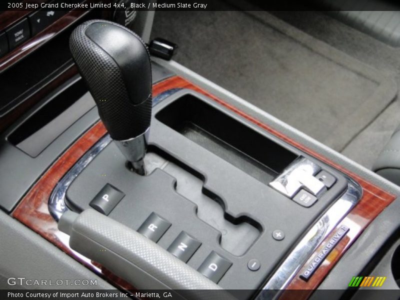 Black / Medium Slate Gray 2005 Jeep Grand Cherokee Limited 4x4