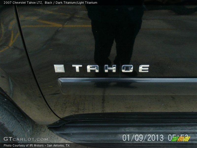 Black / Dark Titanium/Light Titanium 2007 Chevrolet Tahoe LTZ