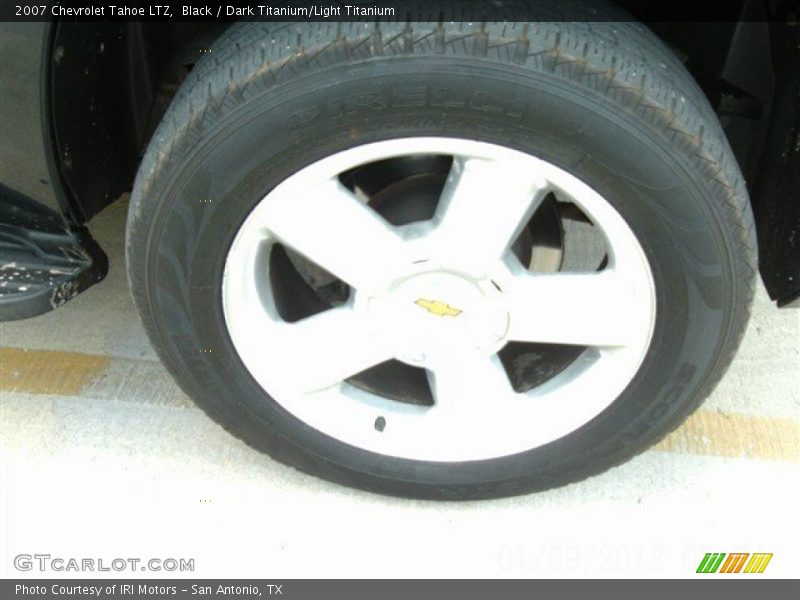Black / Dark Titanium/Light Titanium 2007 Chevrolet Tahoe LTZ