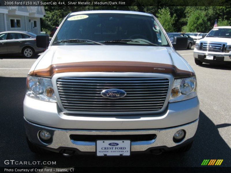 Silver Metallic / Medium/Dark Flint 2006 Ford F150 XLT SuperCab 4x4