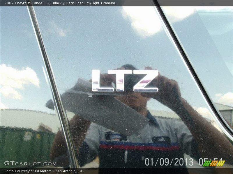 Black / Dark Titanium/Light Titanium 2007 Chevrolet Tahoe LTZ