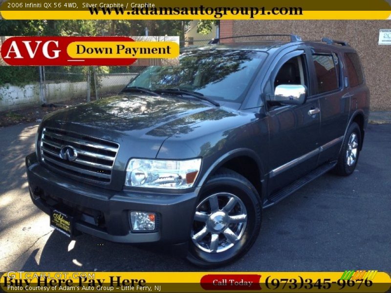 Silver Graphite / Graphite 2006 Infiniti QX 56 4WD