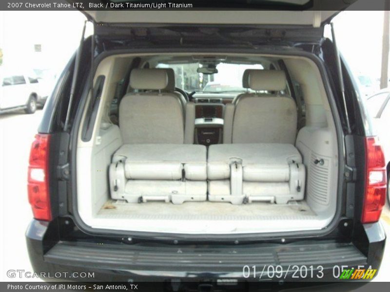 Black / Dark Titanium/Light Titanium 2007 Chevrolet Tahoe LTZ