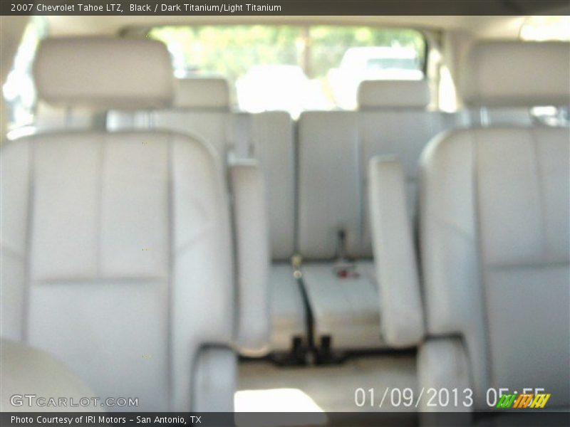 Black / Dark Titanium/Light Titanium 2007 Chevrolet Tahoe LTZ