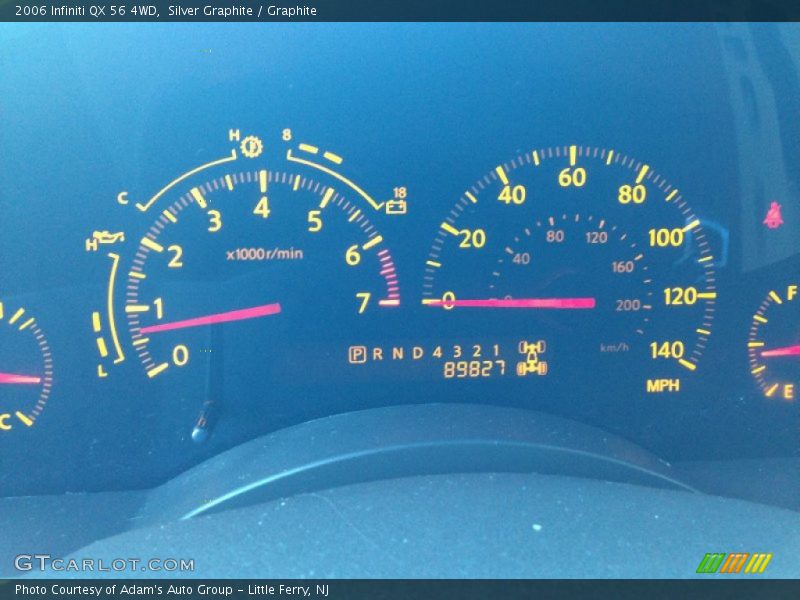 Silver Graphite / Graphite 2006 Infiniti QX 56 4WD