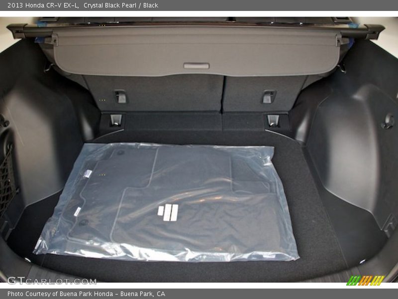 Crystal Black Pearl / Black 2013 Honda CR-V EX-L