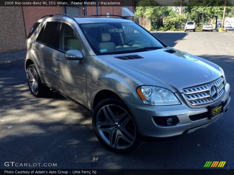 Pewter Metallic / Macadamia 2006 Mercedes-Benz ML 350 4Matic