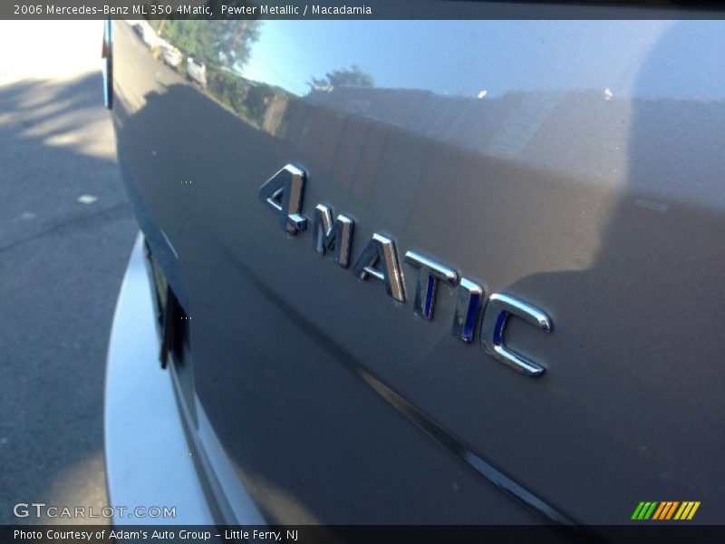 Pewter Metallic / Macadamia 2006 Mercedes-Benz ML 350 4Matic