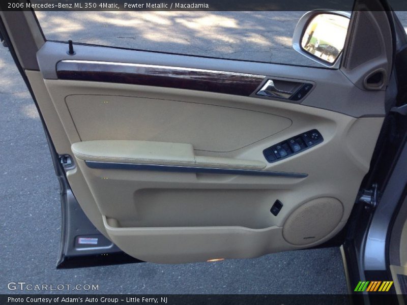 Pewter Metallic / Macadamia 2006 Mercedes-Benz ML 350 4Matic
