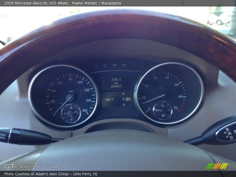Pewter Metallic / Macadamia 2006 Mercedes-Benz ML 350 4Matic