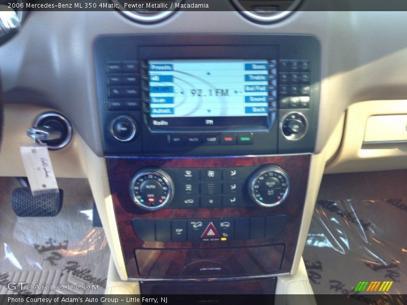 Pewter Metallic / Macadamia 2006 Mercedes-Benz ML 350 4Matic