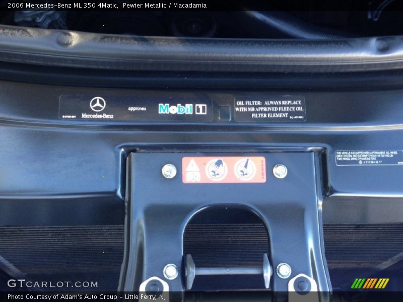 Pewter Metallic / Macadamia 2006 Mercedes-Benz ML 350 4Matic