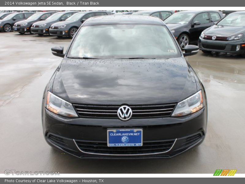 Black / Titan Black 2014 Volkswagen Jetta SE Sedan