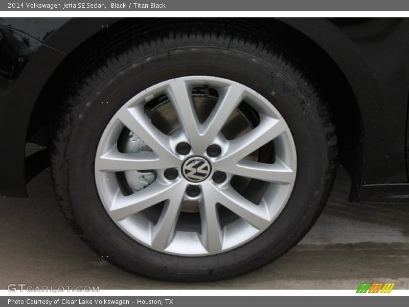 Black / Titan Black 2014 Volkswagen Jetta SE Sedan