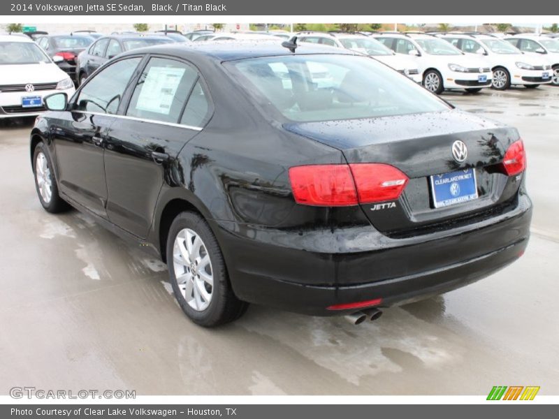 Black / Titan Black 2014 Volkswagen Jetta SE Sedan