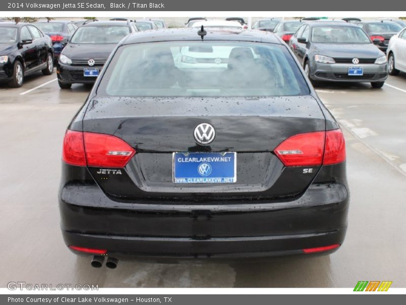 Black / Titan Black 2014 Volkswagen Jetta SE Sedan