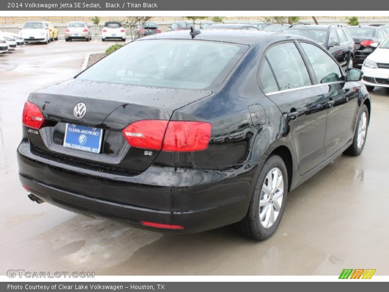 Black / Titan Black 2014 Volkswagen Jetta SE Sedan