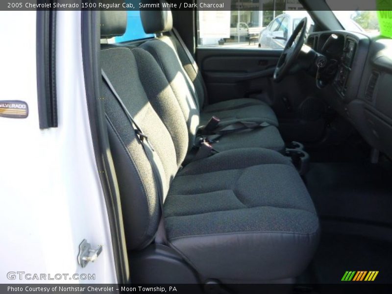 Summit White / Dark Charcoal 2005 Chevrolet Silverado 1500 Regular Cab