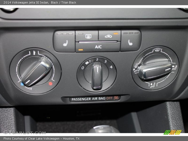 Black / Titan Black 2014 Volkswagen Jetta SE Sedan