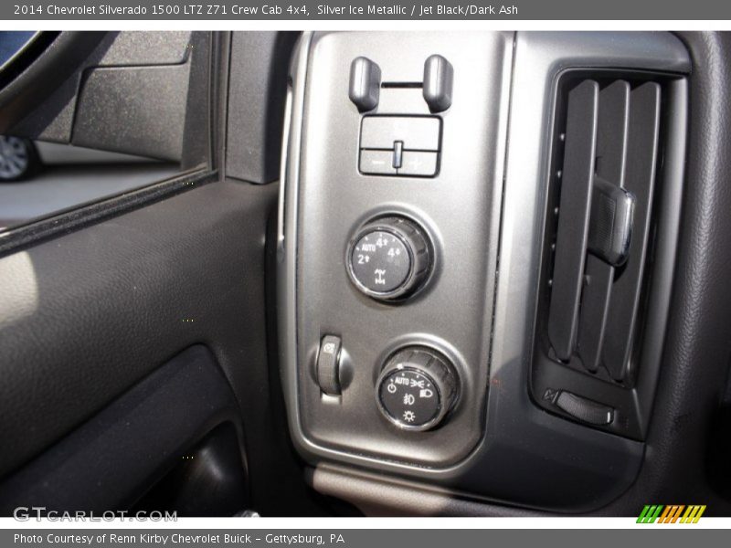 Silver Ice Metallic / Jet Black/Dark Ash 2014 Chevrolet Silverado 1500 LTZ Z71 Crew Cab 4x4