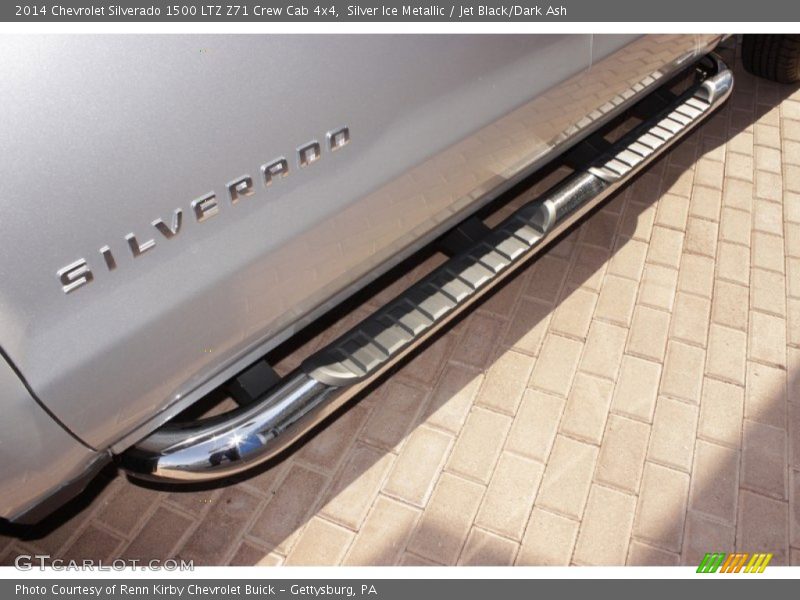 Silver Ice Metallic / Jet Black/Dark Ash 2014 Chevrolet Silverado 1500 LTZ Z71 Crew Cab 4x4