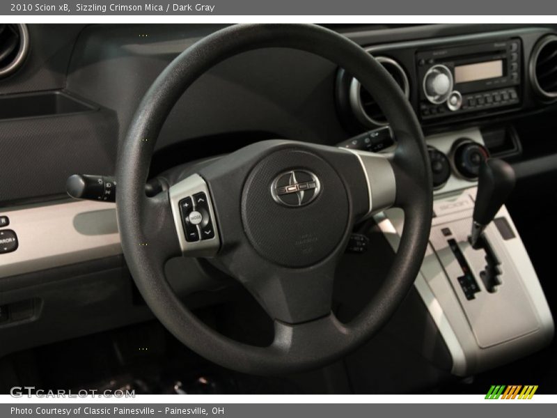 Sizzling Crimson Mica / Dark Gray 2010 Scion xB