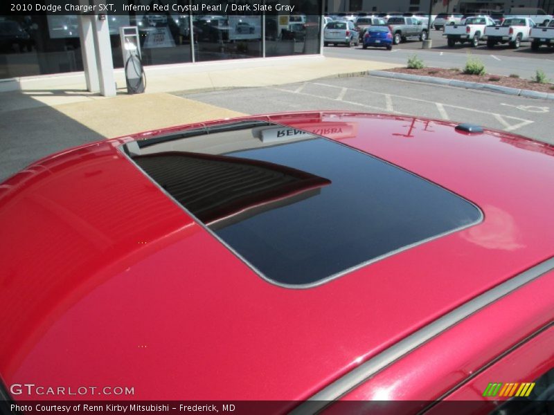 Inferno Red Crystal Pearl / Dark Slate Gray 2010 Dodge Charger SXT