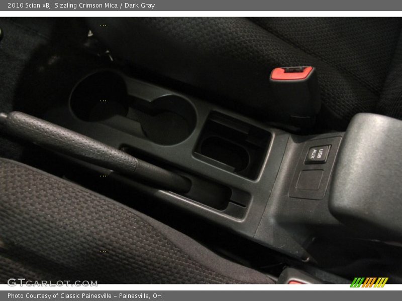 Sizzling Crimson Mica / Dark Gray 2010 Scion xB