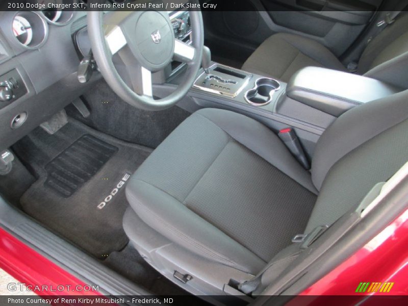Inferno Red Crystal Pearl / Dark Slate Gray 2010 Dodge Charger SXT