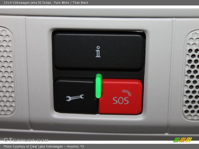 Pure White / Titan Black 2014 Volkswagen Jetta SE Sedan