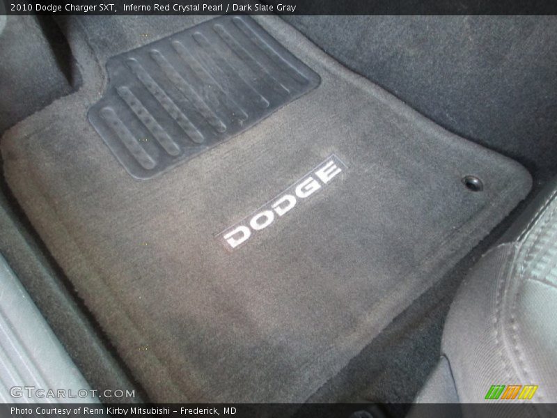 Inferno Red Crystal Pearl / Dark Slate Gray 2010 Dodge Charger SXT
