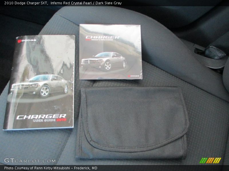 Inferno Red Crystal Pearl / Dark Slate Gray 2010 Dodge Charger SXT