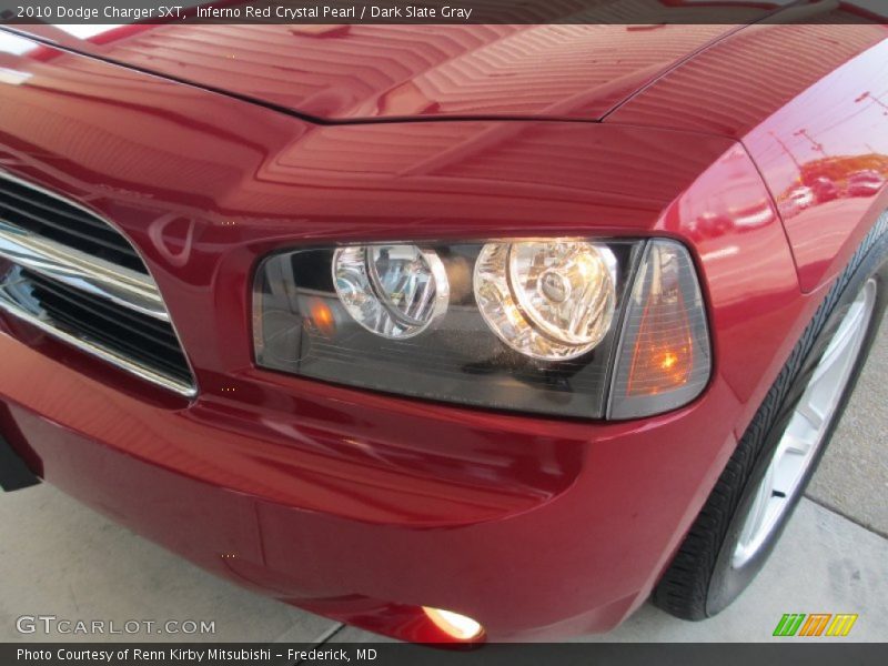 Inferno Red Crystal Pearl / Dark Slate Gray 2010 Dodge Charger SXT