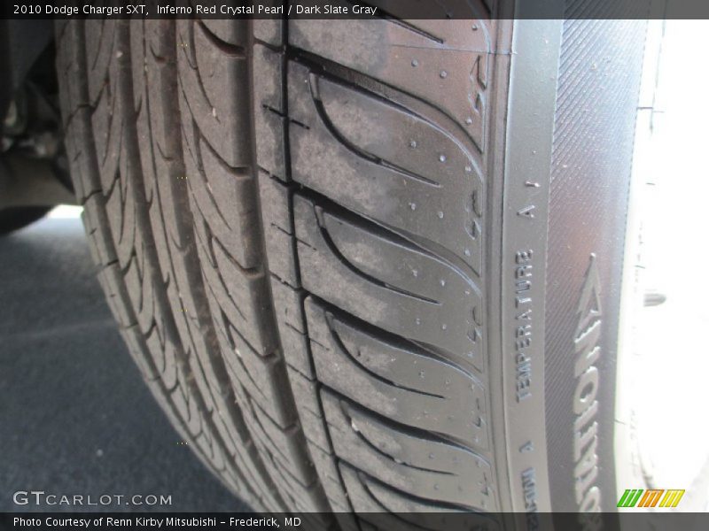 Inferno Red Crystal Pearl / Dark Slate Gray 2010 Dodge Charger SXT