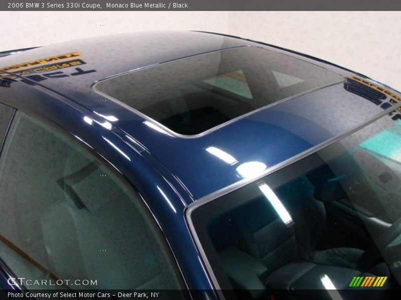 Monaco Blue Metallic / Black 2006 BMW 3 Series 330i Coupe
