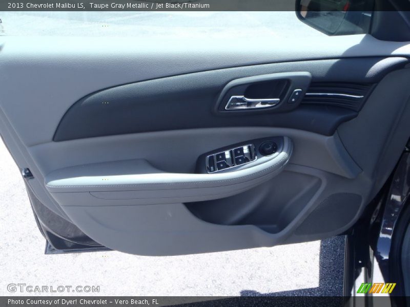 Taupe Gray Metallic / Jet Black/Titanium 2013 Chevrolet Malibu LS