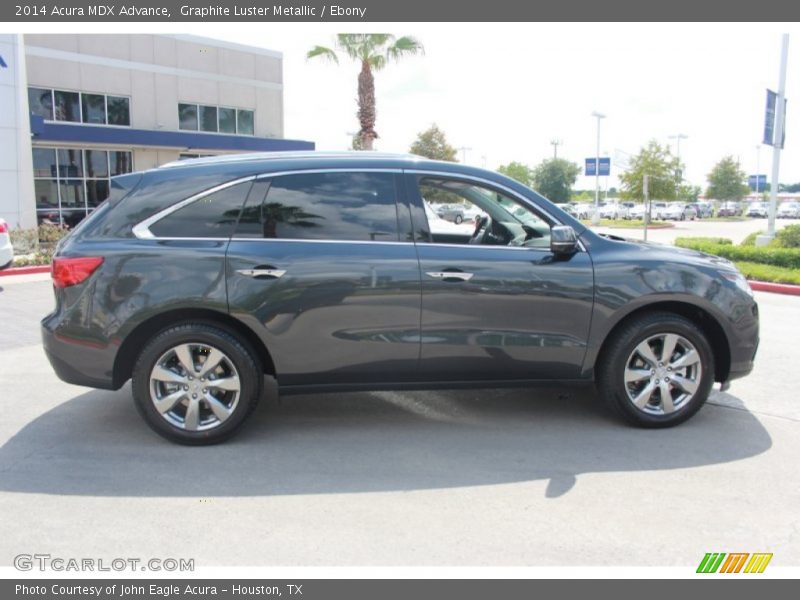 Graphite Luster Metallic / Ebony 2014 Acura MDX Advance