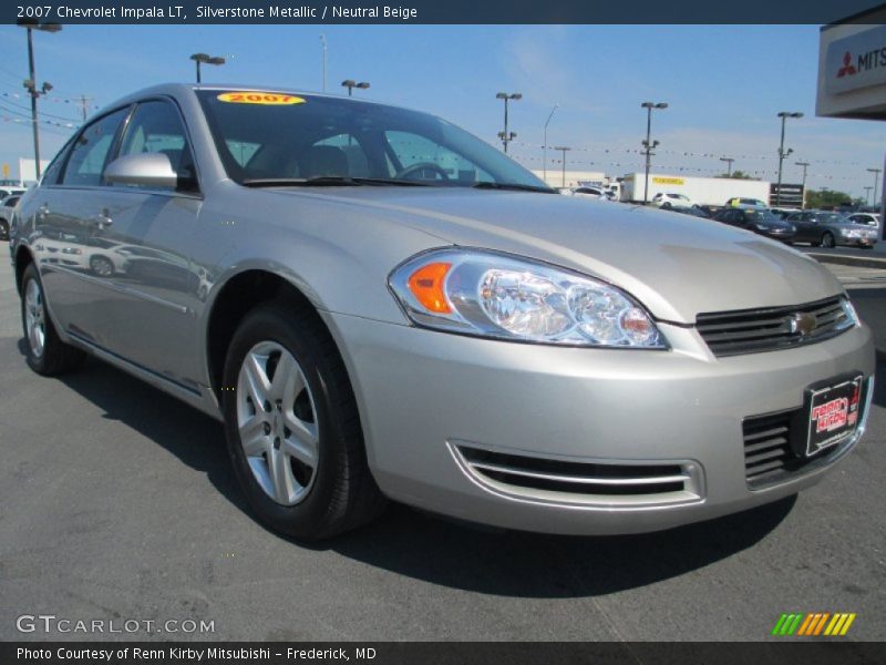 Silverstone Metallic / Neutral Beige 2007 Chevrolet Impala LT