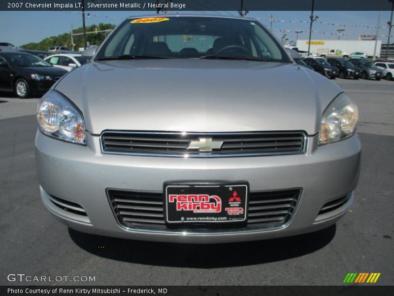 Silverstone Metallic / Neutral Beige 2007 Chevrolet Impala LT