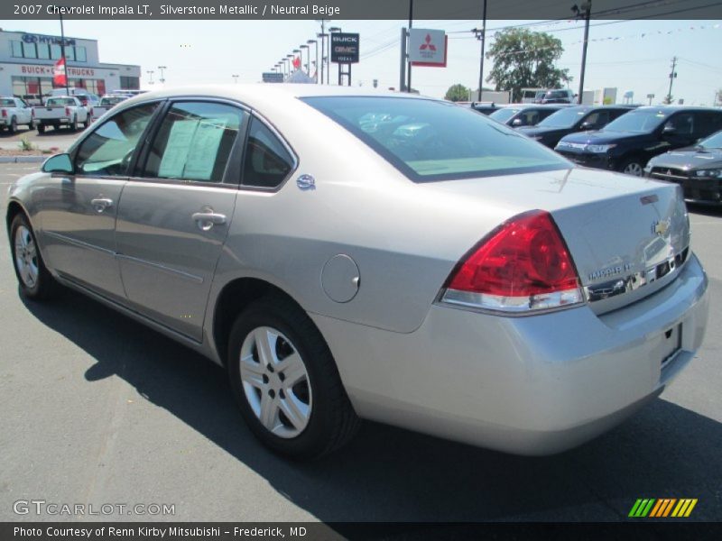 Silverstone Metallic / Neutral Beige 2007 Chevrolet Impala LT