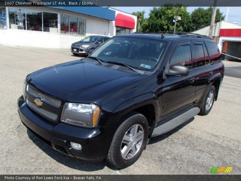 Black / Ebony 2007 Chevrolet TrailBlazer LT 4x4