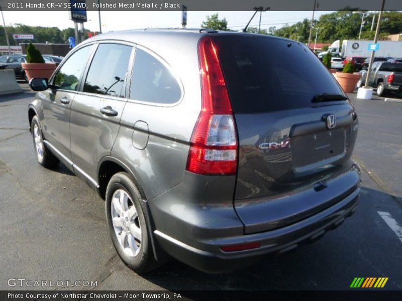 Polished Metal Metallic / Black 2011 Honda CR-V SE 4WD