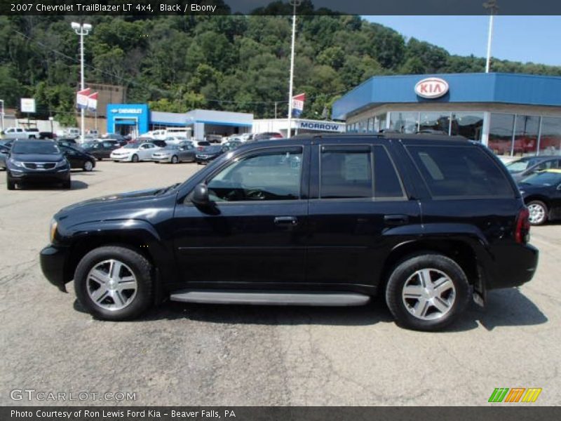 Black / Ebony 2007 Chevrolet TrailBlazer LT 4x4