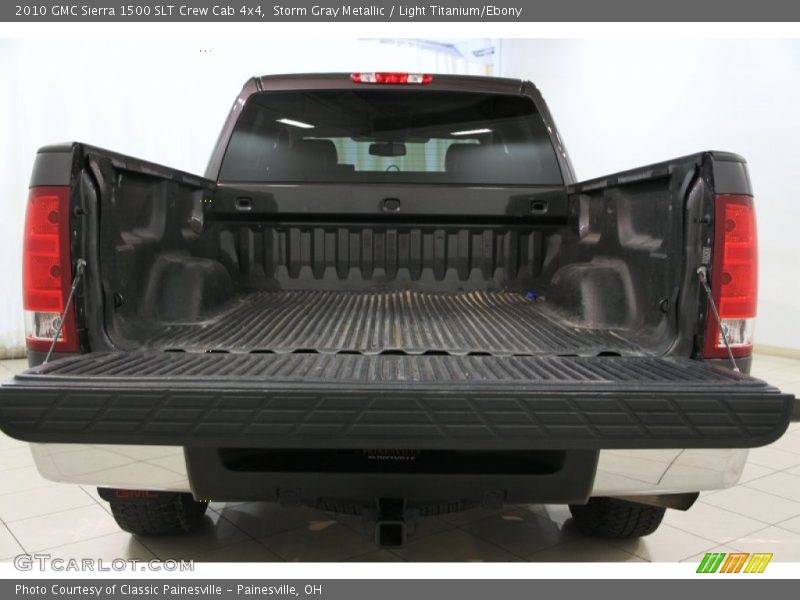 Storm Gray Metallic / Light Titanium/Ebony 2010 GMC Sierra 1500 SLT Crew Cab 4x4