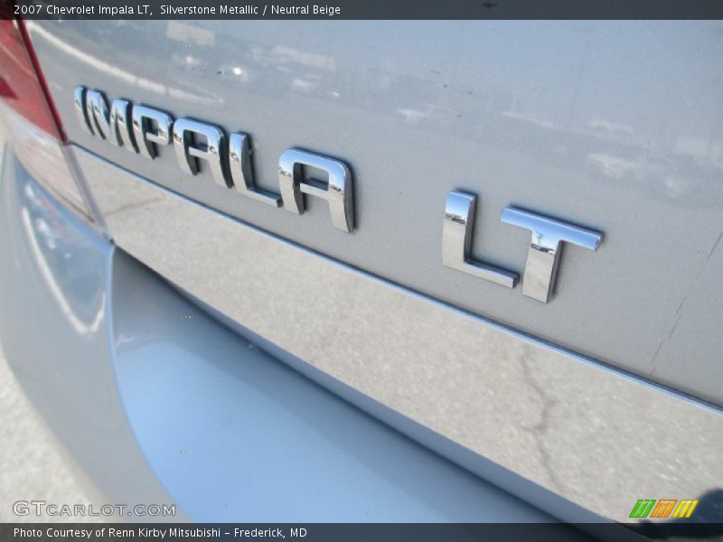Silverstone Metallic / Neutral Beige 2007 Chevrolet Impala LT