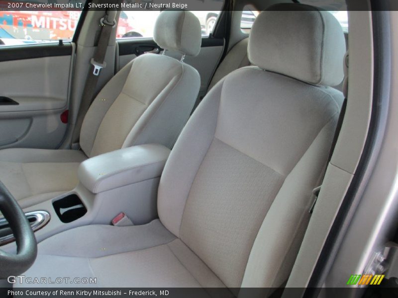 Silverstone Metallic / Neutral Beige 2007 Chevrolet Impala LT