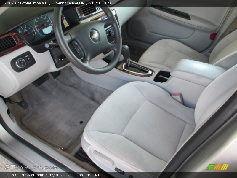 Silverstone Metallic / Neutral Beige 2007 Chevrolet Impala LT